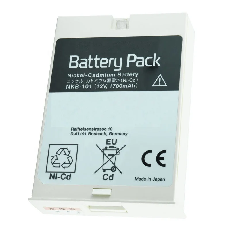 Для Nihon Kohden Battery 5650751 X060 NKB-101 389829 NKB-102VK TEC-8250 TEC-8251 TEC-8151 TEC-2202 NKB-101V 12V 3000m