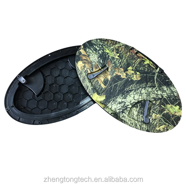 Deck Plate Kit Deck Hatch Cover with Bag For Kayak Boat Kayak Accessories