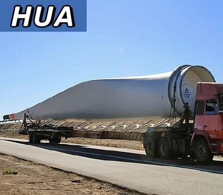 Высокое качество 60-100 м гидравлический рулевой вал ветряная мельница лопасти турбина 360 роторная грузовик прицеп для продажи