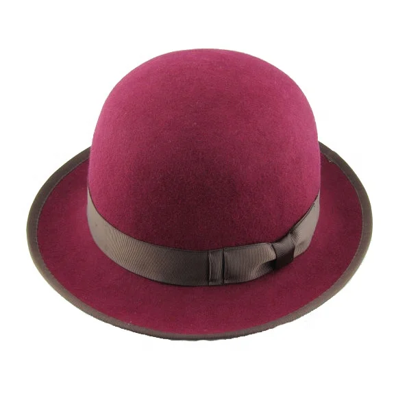 Женская шерстяная фетровая шляпа-котелок, Повседневная зимняя шапка для взрослых