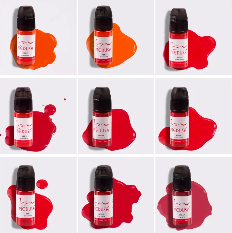 OEM Available MEDUSA Best-selling PMU Pigments Skin Color Permanent Tattoo Ink from USA