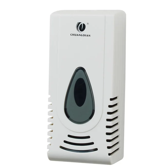 CHUANGDIAN Custom Manual Automatic Air Freshener Wall Mounted Fan Fragrance Room Aerosol Spray Dispenser CD-6017