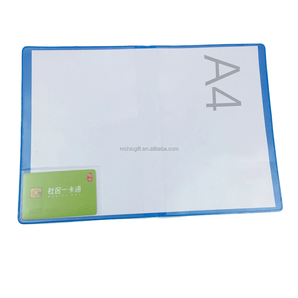 2 Pocket Folder custom with Plastic Folders display Folders with Clear Sheet Protectors Documents Important Papers School Office