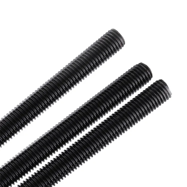 Factory Direct High Carbon Steel black 8.8 10.9 12.9 grade threaded rod