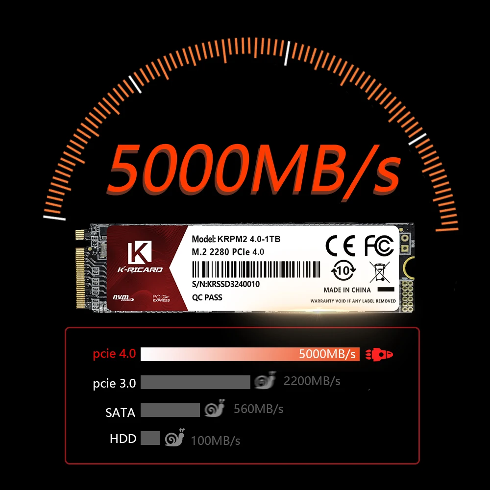 Wholesale OEM NVMe M.2 SSD Internal Solid State Hard Disk M.2 2280 PCIE4.0 SSD 512GB 1TB 2TB