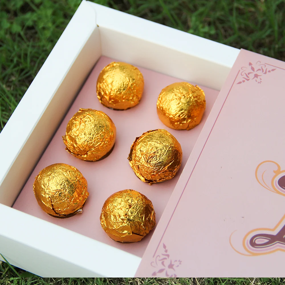 Wholesale Custom Chocolate Box Luxury 2022 Latest Products Candy Carton Boxes with Insert Food Cake Box Cake Packaging CMYK 100