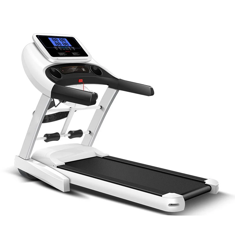 Home shock high motor absorbing electric treadmill with heart rate function