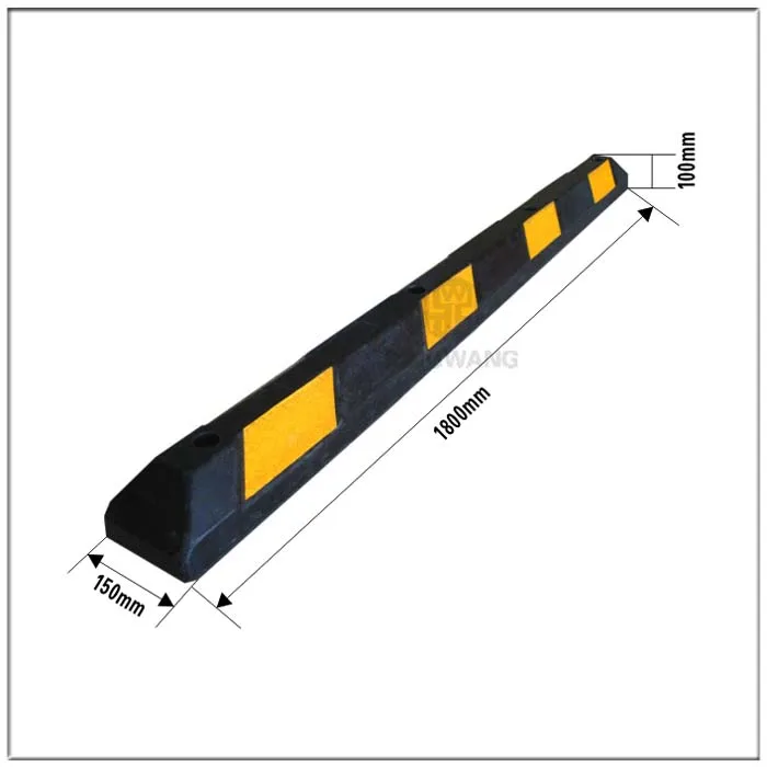 Factory Price Traffic Safety Equipment Car Wheel Stop, Zhejiang Parking Barrier