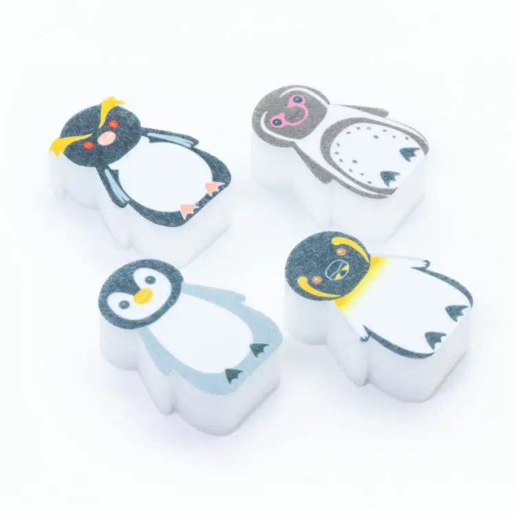 4 PCS High quality Penguin Magic Sponge For Sale