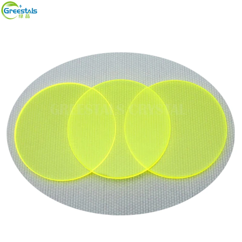 
Cerium Ce doped yttrium aluminum garnet (Ce:YAG) crystal substrate Scintillation crystal 