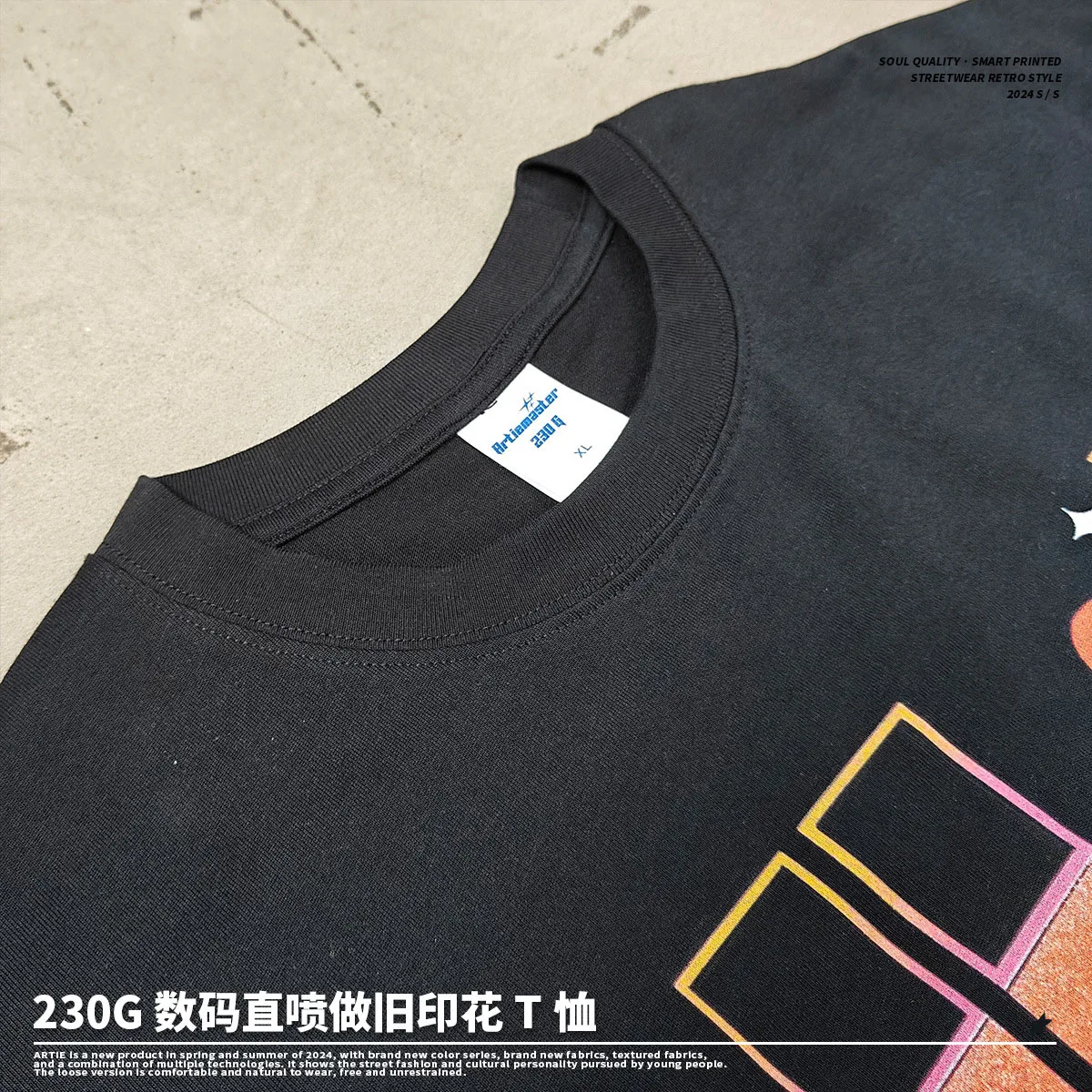 oversized graphic t-shirt summer clothes for men t shirt cotton high quality luxury street wear graphic tees t-shirt wholesale