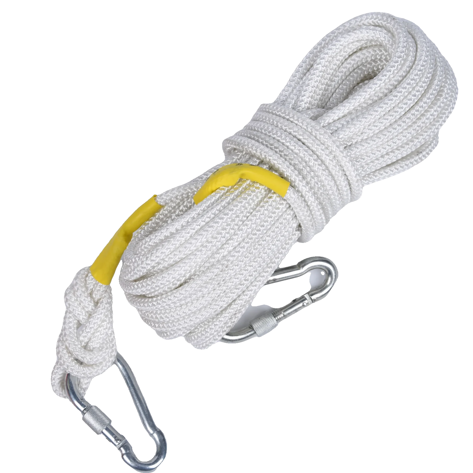 Steel wire core family hotel special escape rope 8mm with double hook