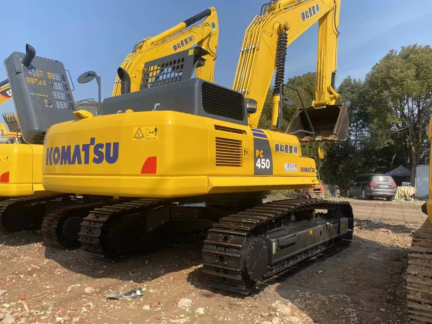 Japan original Second hand Large Hydraulic Crawler Excavator KOMATSU PC450-8 PC450-7 For Sales / Cheapest price / 45T