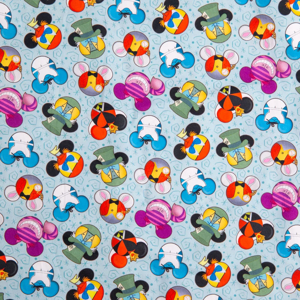 
Light weight vibrant colors silky smooth custom digital all over printing 100 cotton woven fabric for baby clothes 