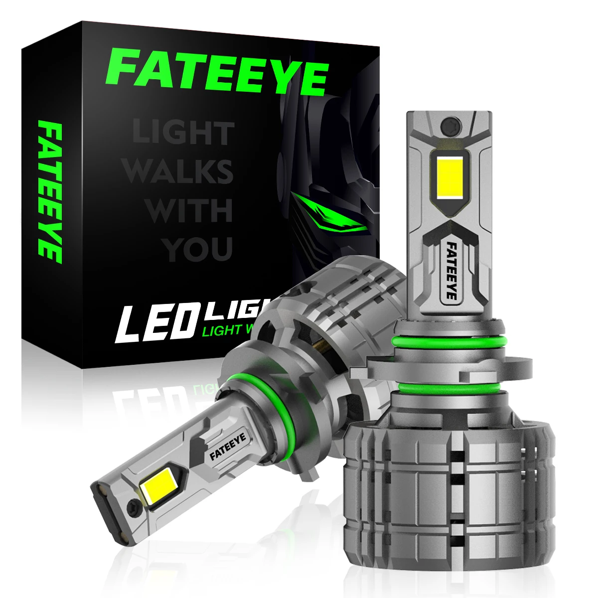Fateeye Factory Price 200W Spider Led Headlight Auto Bulb 360 9005 9004 H7 H11 Led H4 Car led headlight