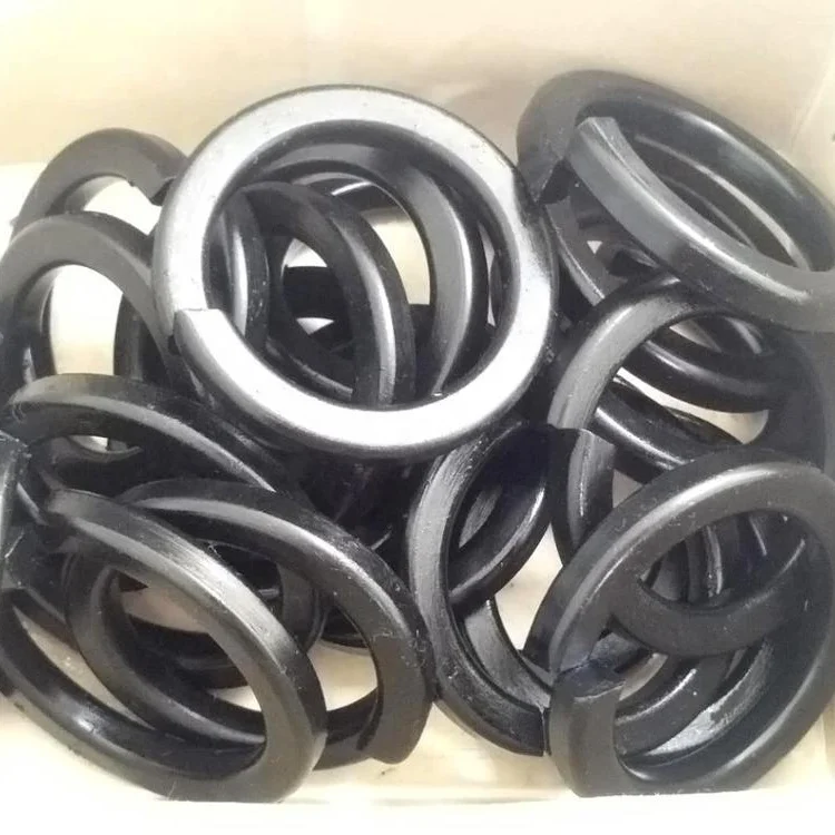 
factory price carbon steel black spring washer 