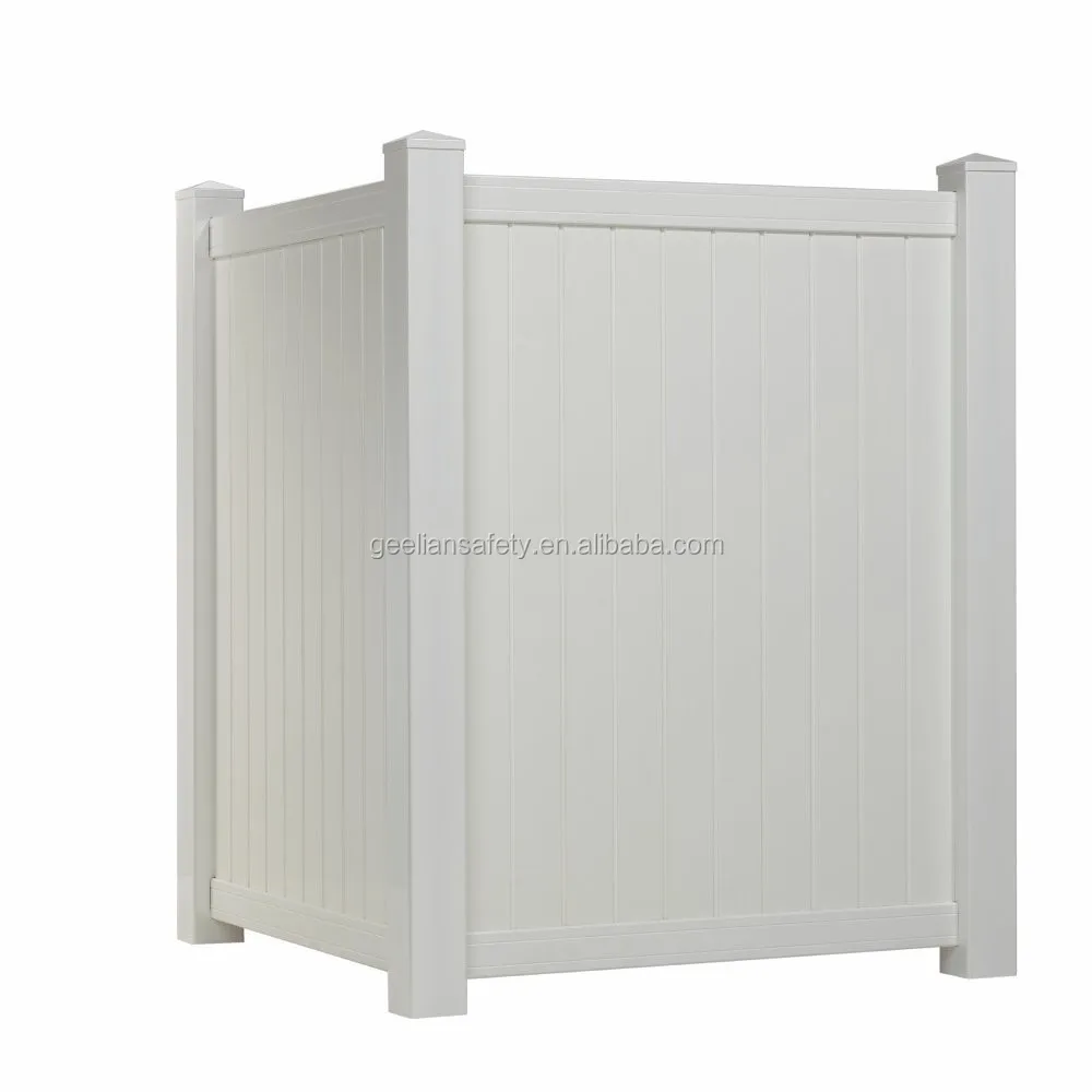 Strong UV proof Innovative Design Plastic Vinyl/PVC Garden Fence Panels decorative fence panels