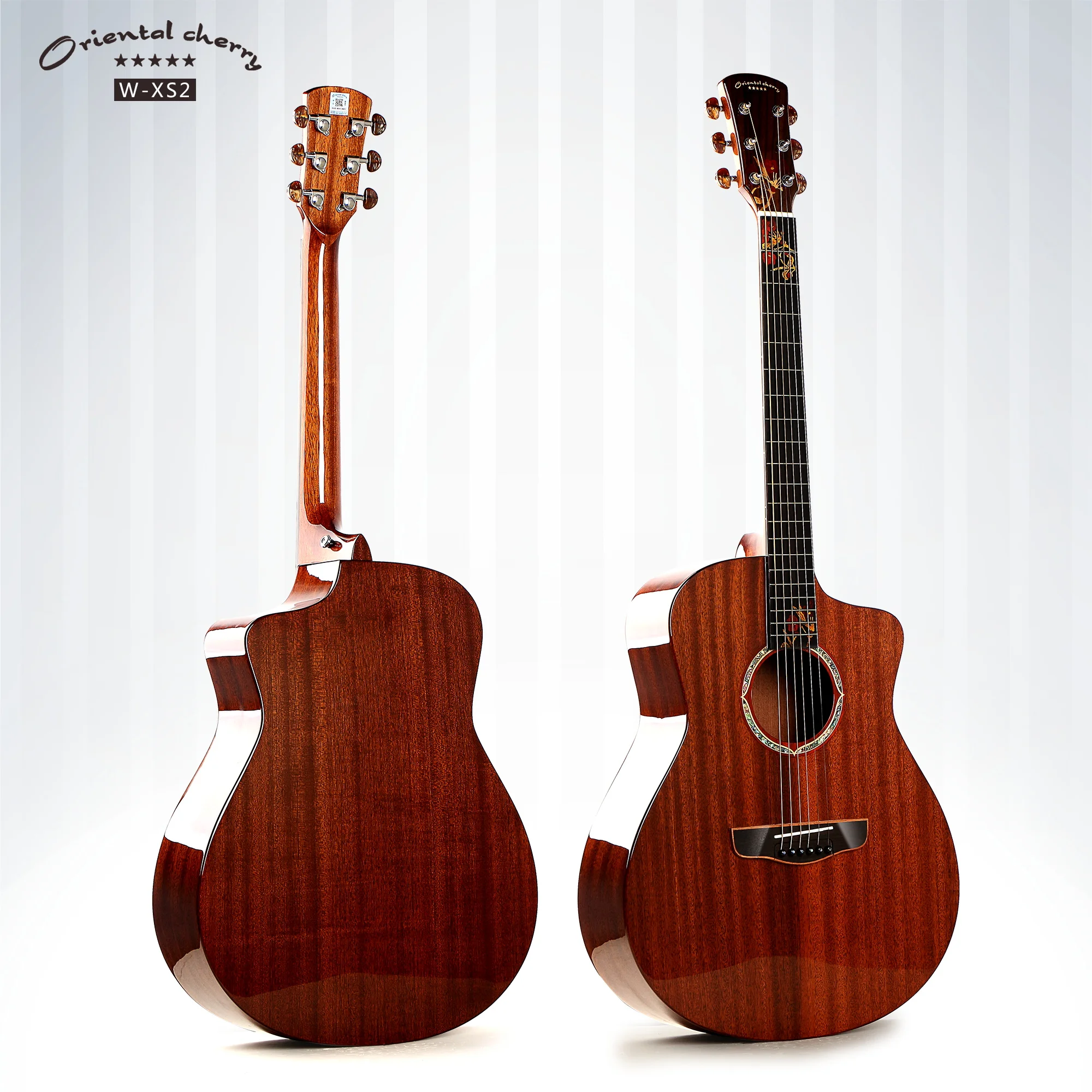 High end sakura W-XS2 41 дюймов все цельное красное дерево акустическая гитара