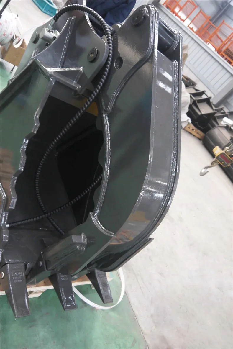 manufacturer P200 hydraulic excavator log grab bucket on sale
