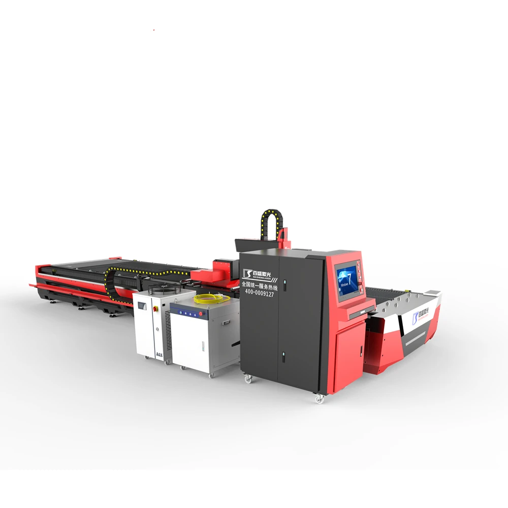 Baisheng 6000*1500mm Raycus 1500w Cnc Fiber Laser Cutting Machine Manufacturer Germany IPG Fiber Laser 1000w 2000w 3000w 4000w
