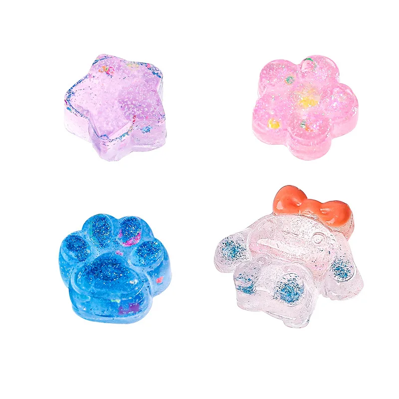 Popular New Cute Handmade DIY Material Jelly Wax Kneading Toys Guka Seal Set Squeeze Toys