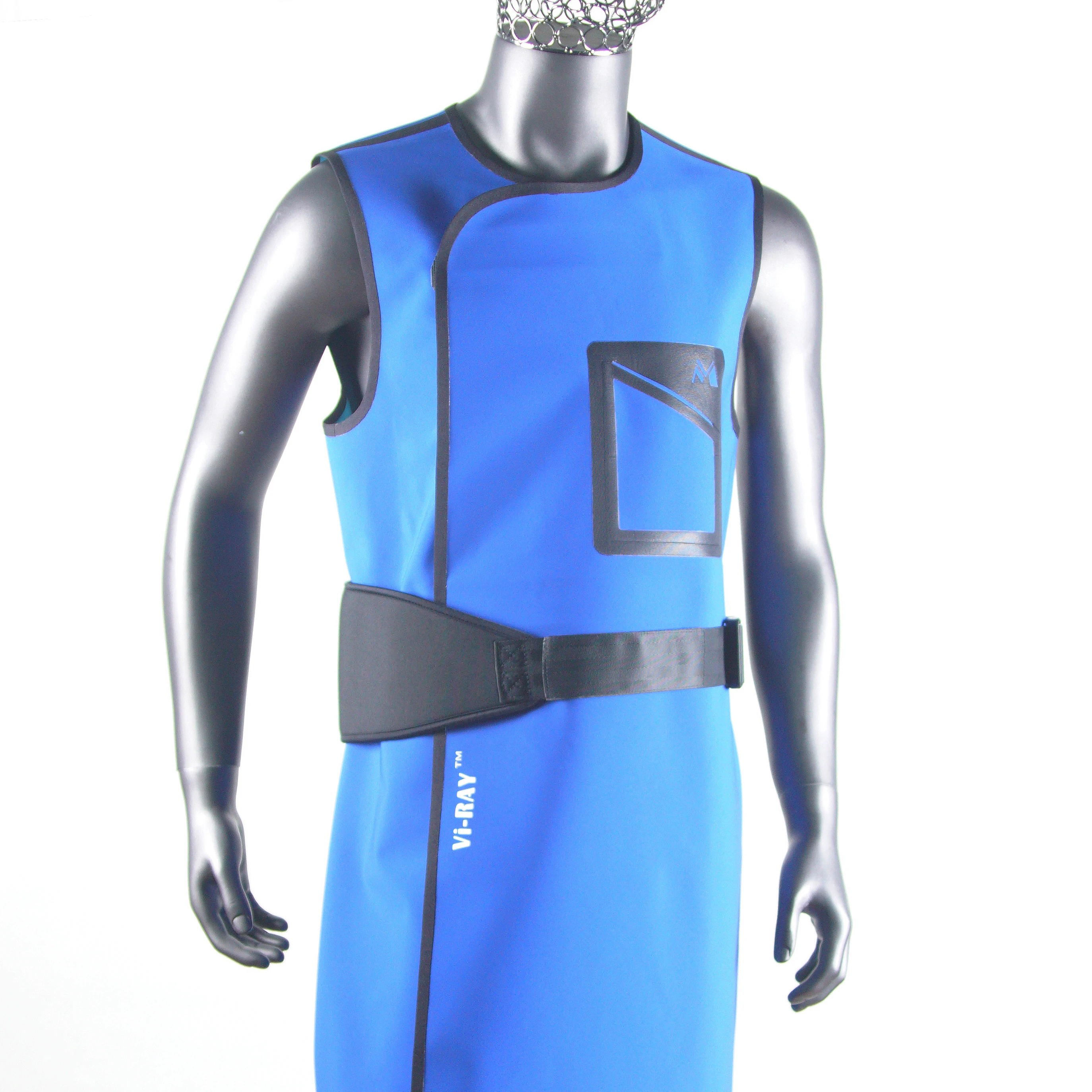 
055A Medical x ray radiation protective lead free apron double shield protection clothes with 0.5mmPb equivalency Lead 