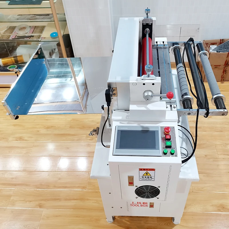 automatic paper roll to sheet cutting machine