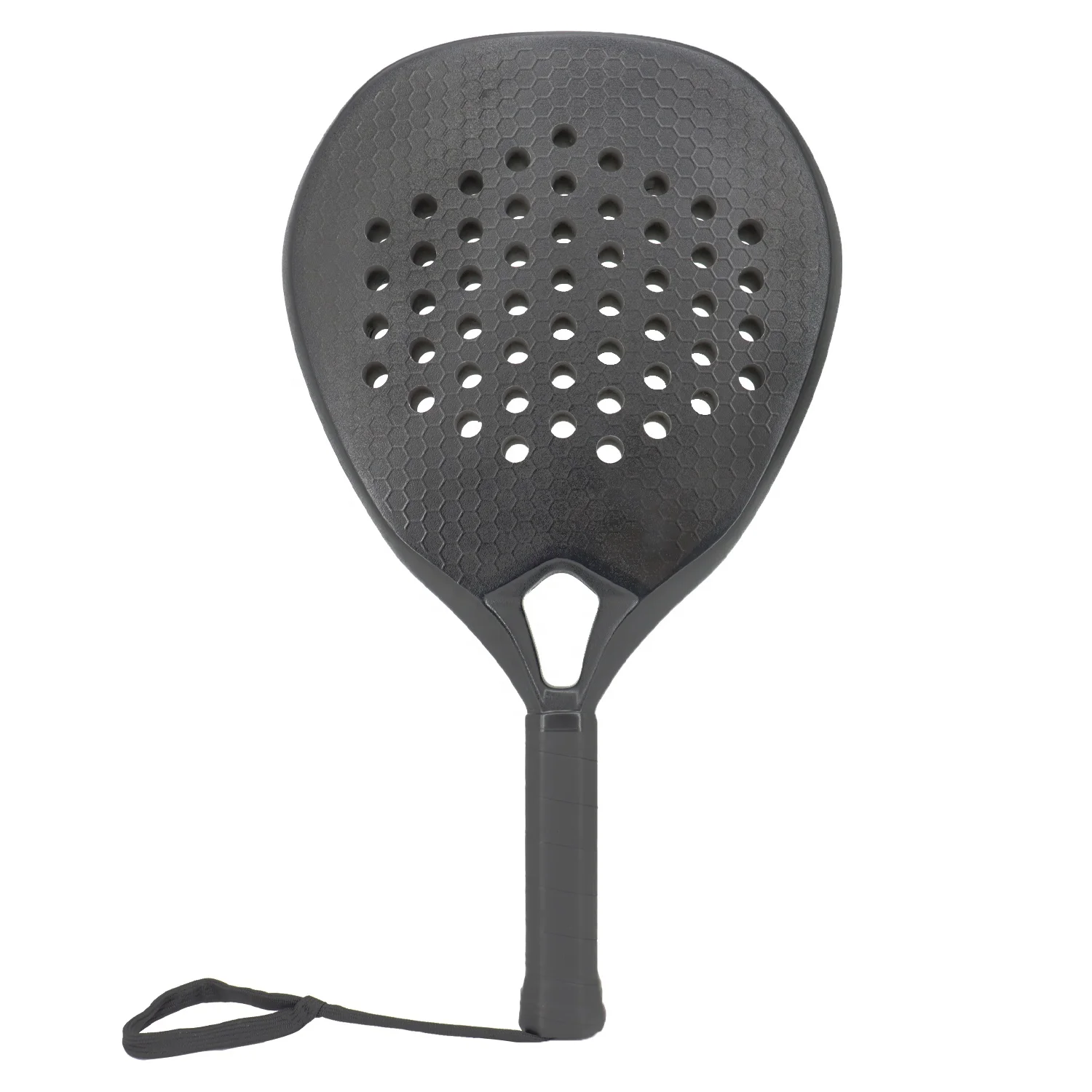 AMASPORT Symmetrical Structure Premium Quality Custom Carbon Fiber Surface EVA Foam Core Padel Tennis Racket