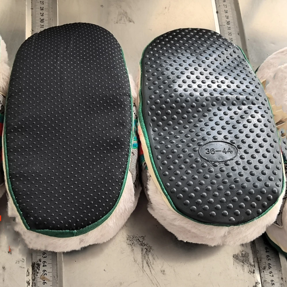 Wholesale Unisex One Size Winter Warm Plush Slippers Cute Home Sneakers Men Women Cotton Floor Shoes Stuffed Animal Toys House