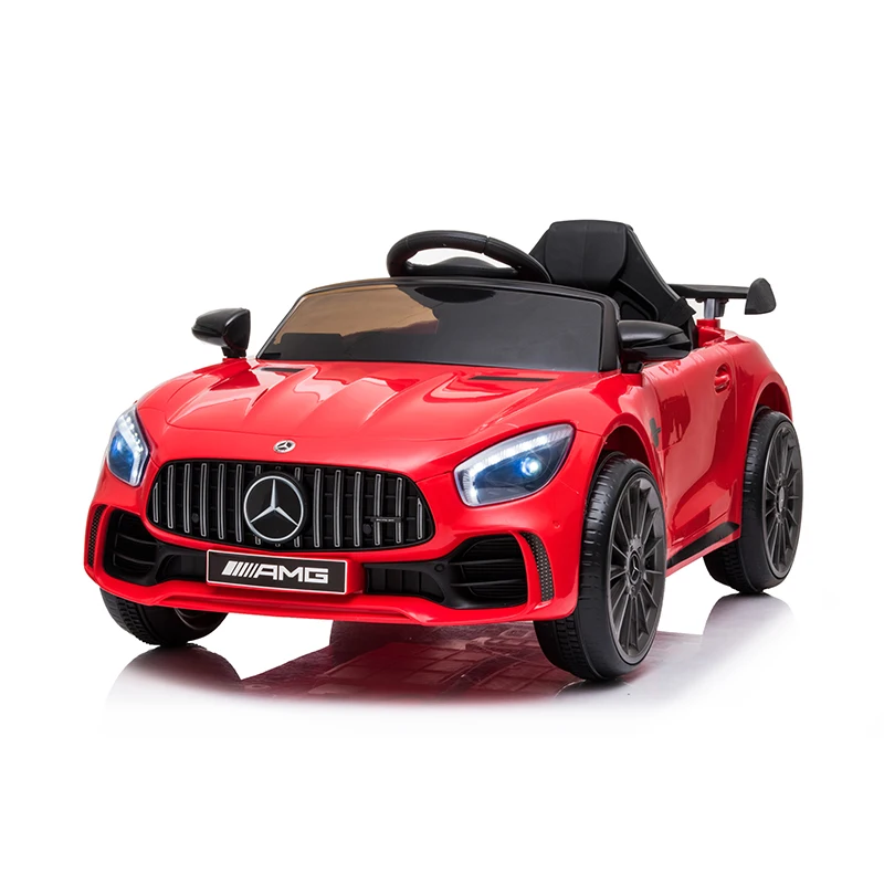 Baby Remote Control Ride On Child Car With Battery For Kids Licensed Mercedes-Benz GT-R AMG BBH-011