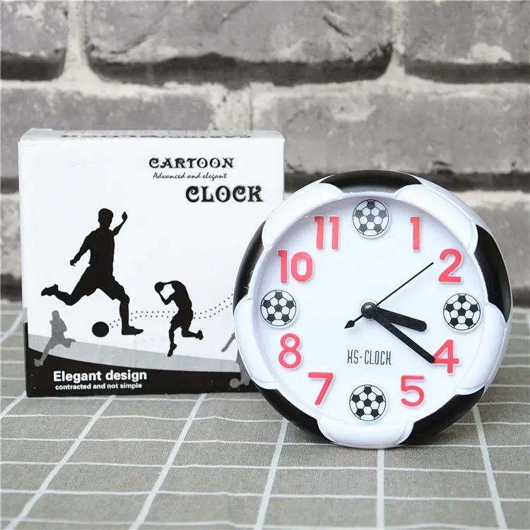 Fashion design decorative ball alarm clock rolling alarm clock for boys