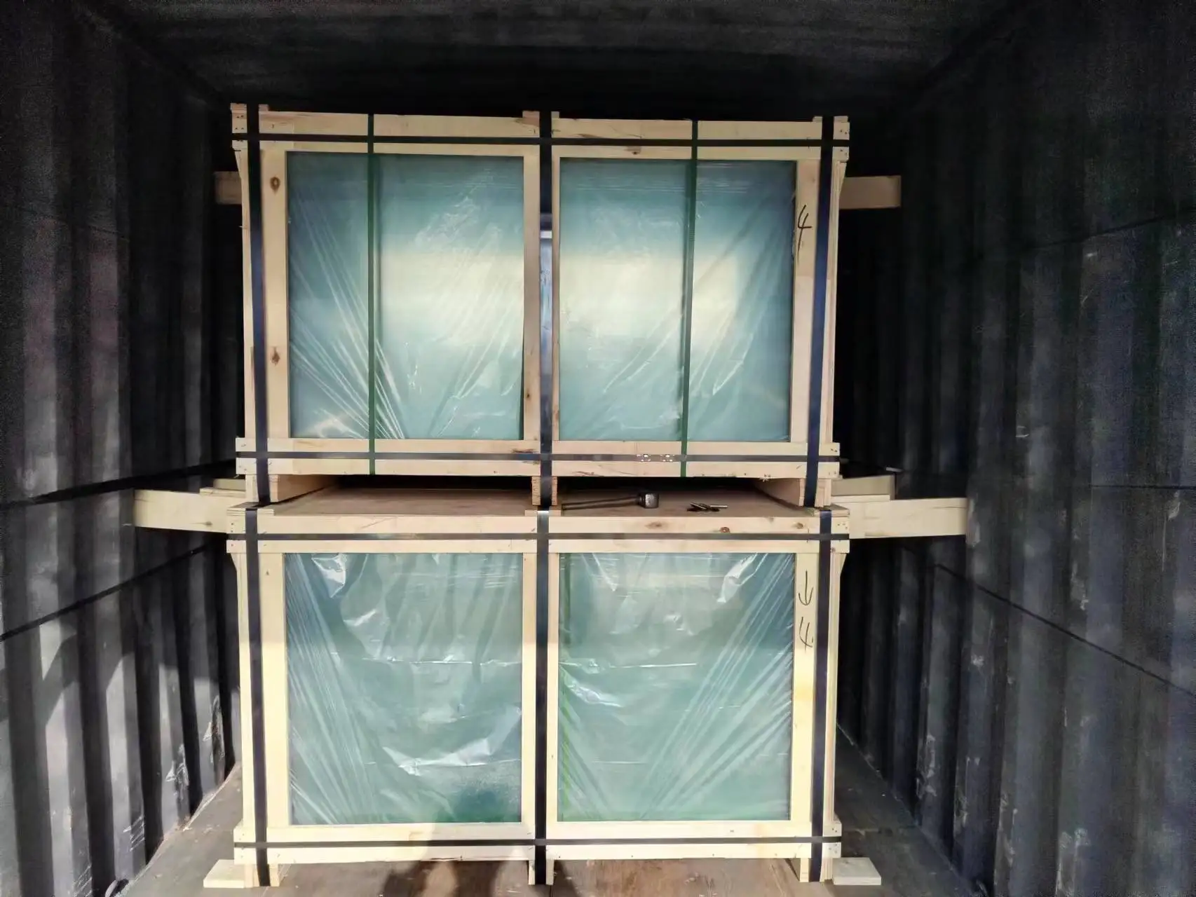 tampered glasses 12mm Clear float laminated tempered glass