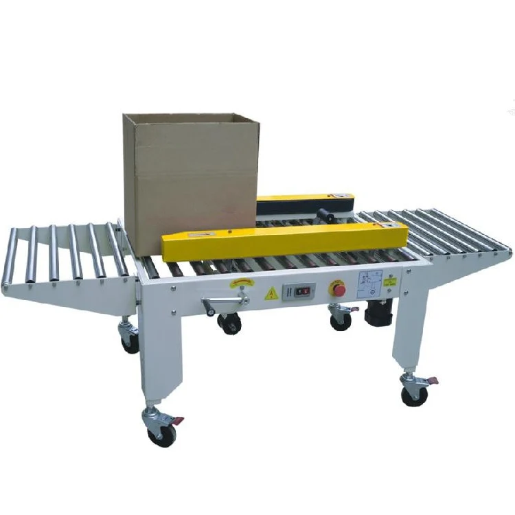 Fully automatic carton sealer capable of automatically identifying carton size sealing machine
