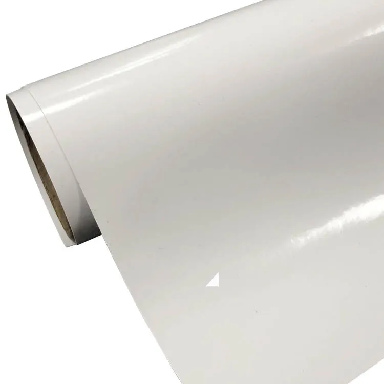 12 Inch Easy to Cut & Weed Heat Transfer Vinyl White PVC Iron on Vinyl Roll for T-Shirts HTV Vinyl for Silhouette Cameo & Cricut