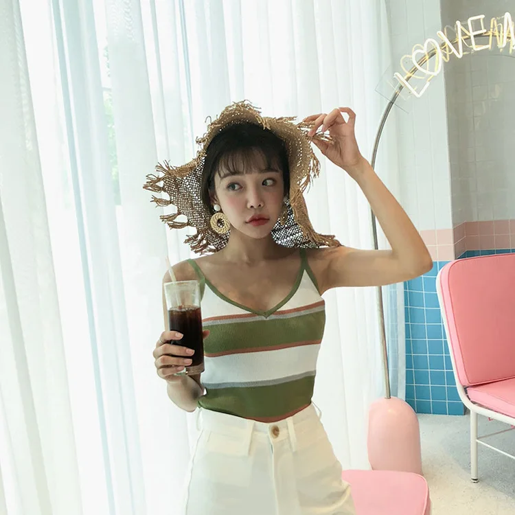 On Sale Wholesale Wood Rattan Wave Bohemian Geometric Acrylic Earrings Jewelry for women gift