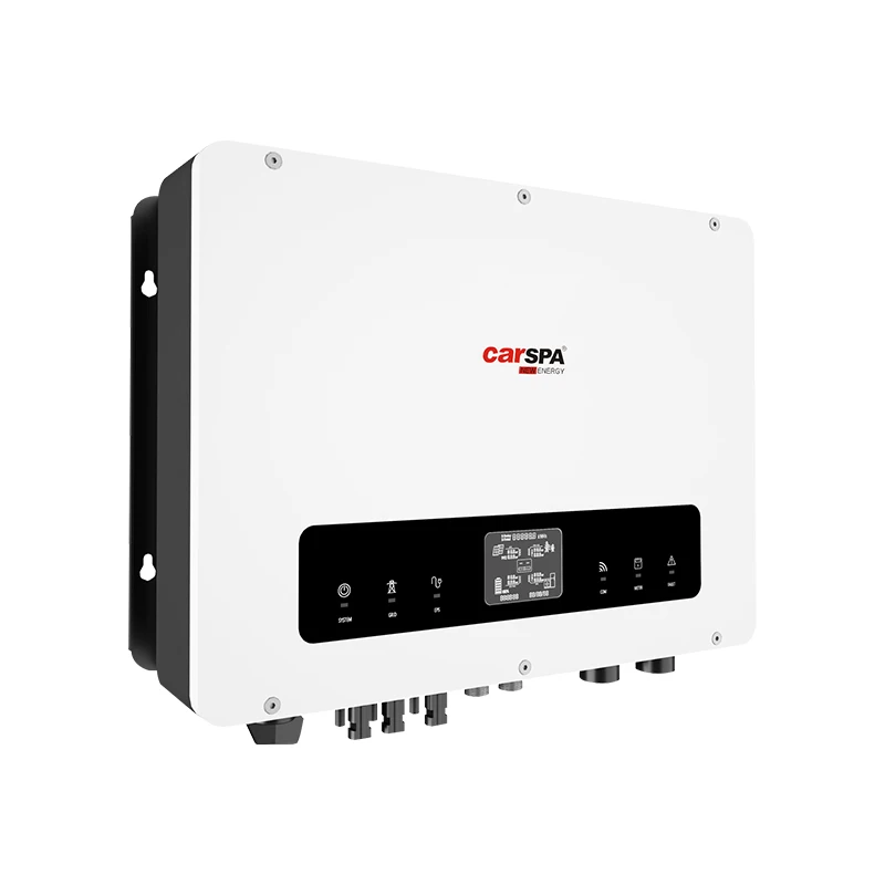 Carspa high voltage three phase hybrid inverter 4KW 5KW 6KW 8KW 10KW 12KW home energy storage system inverter