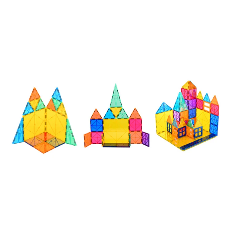 Balin Cheap Price 78pcs New wholesale Free Samples Magnetic Building Tiles 3d Magnets Blocks Kids Educational Toys