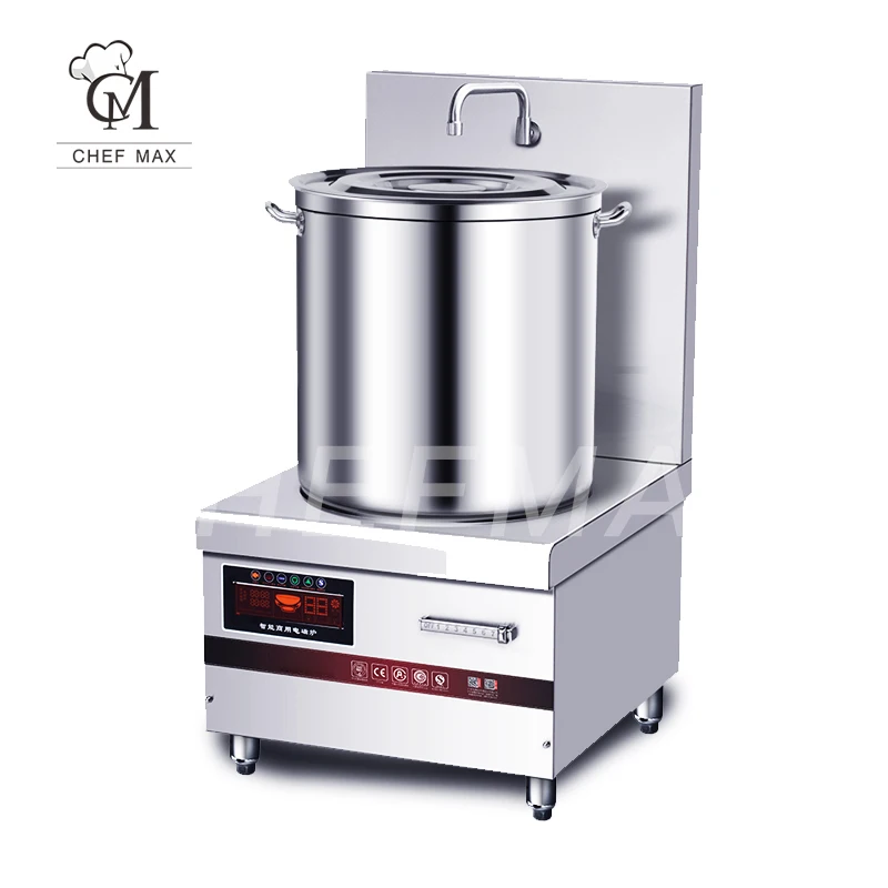 Commercial kitchen equipment Stainless steel fast food Professional cooking machine Electric cooking stove