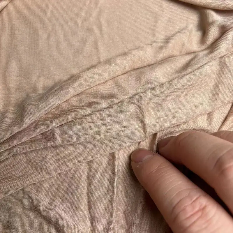 luxurious high quality Silk Fabrics Clothing Raw Pure Silk 100% Silk hemp fabric