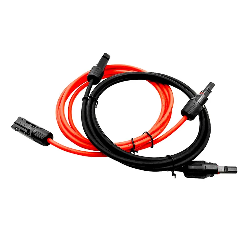 Solar PV Panel battery terminal Connector male to female Solar Panel energy dc Extension Cable solar cable 6mm2 4mm2