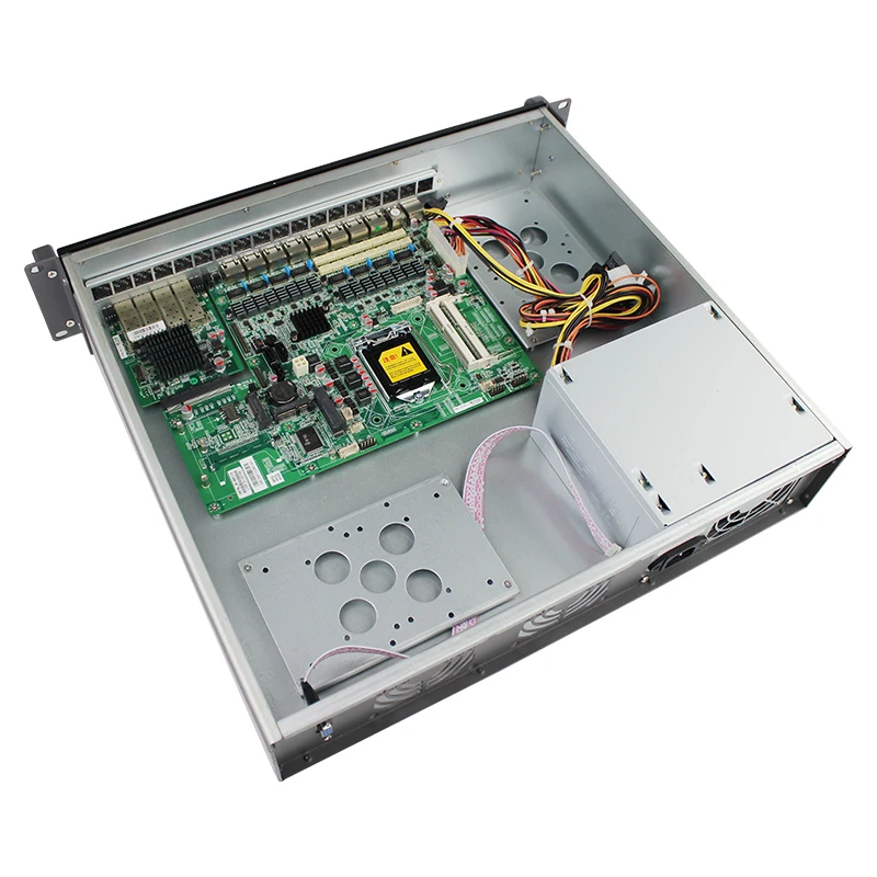I7-6700 DDR4L16G 256G SSD 2 * USB3.0 8 * LAN Pfsense Мини компьютер промышленный компьютер