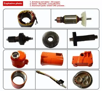 New Annular Cutter Magnetic Drill Speed Adjustable BAOJIE Electromachenical Made in China Annular drill range 128 mm diameter