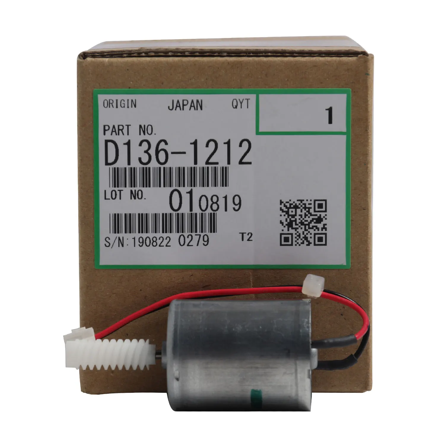 Оригинальный D136-1212 электродвигатель постоянного тока для Ricoh Pro C5100s C5110s