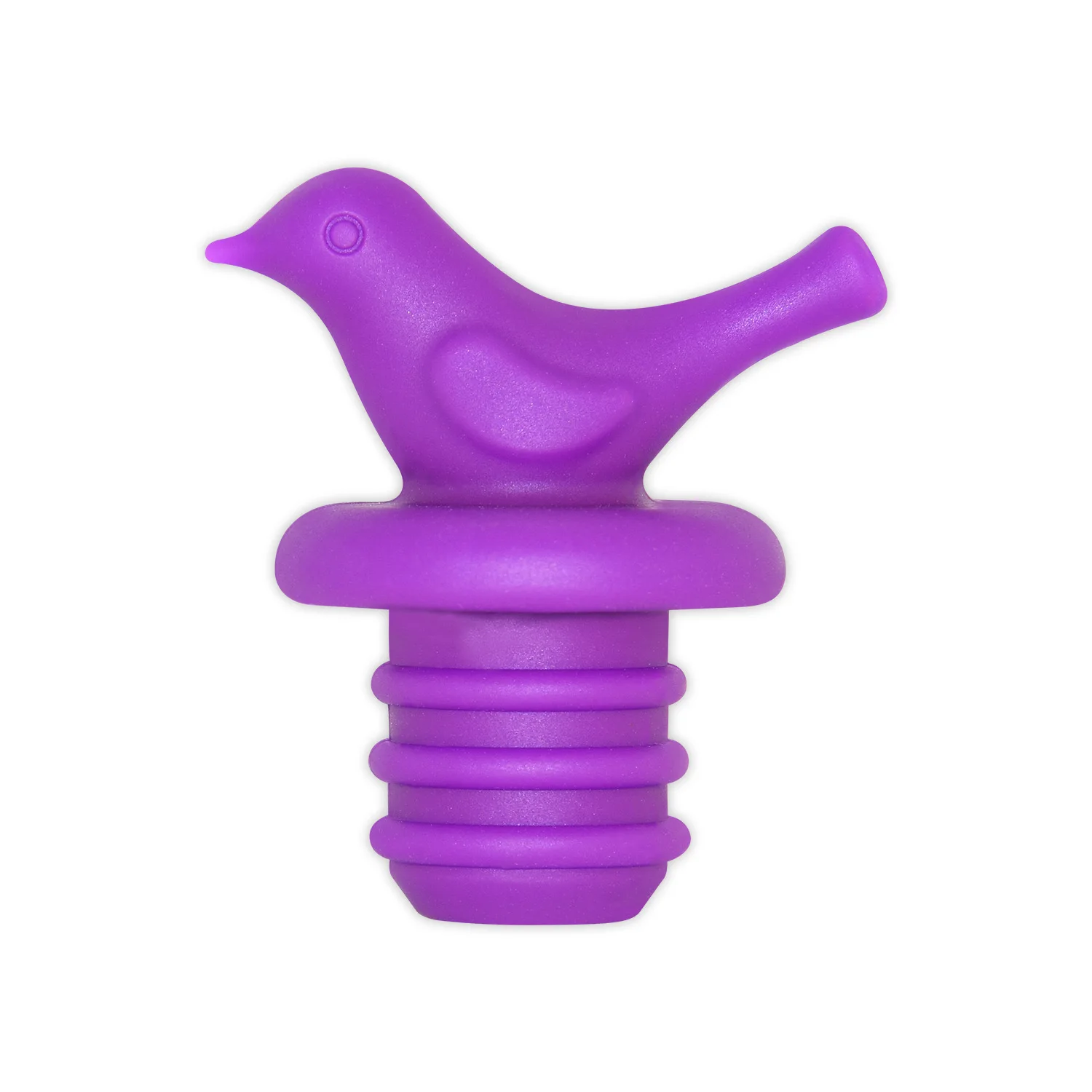 Силиконовая винная пробка с индивидуальным логотипом