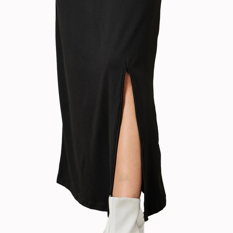 Long Sleeve Maxi Dress For Casual Women Plain Long-Sleeved Round-Neck Maxi Dress Casual Dress Clothes Women