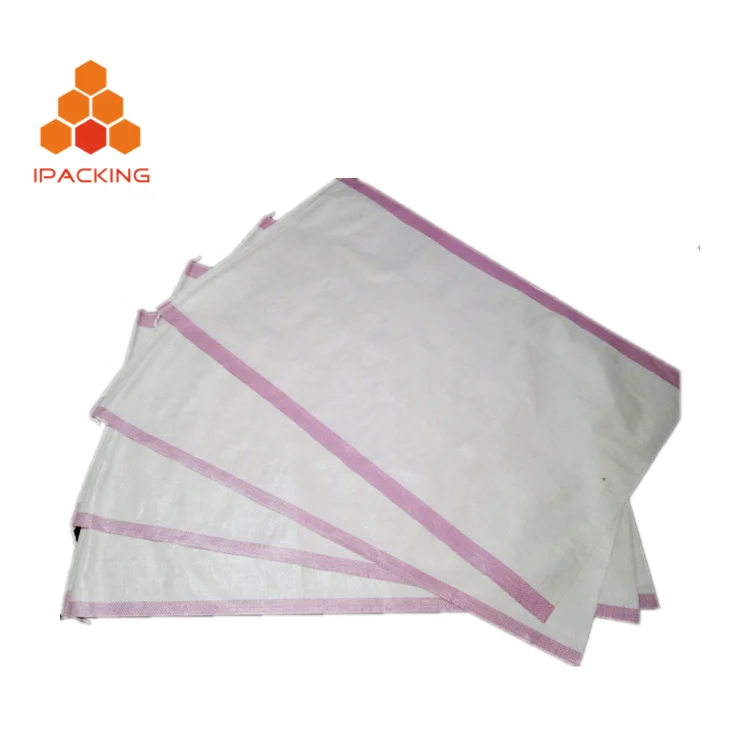 
recycled 25kg 50k rubbish sandbag packing pp woven raffia tubular coal construction bag 