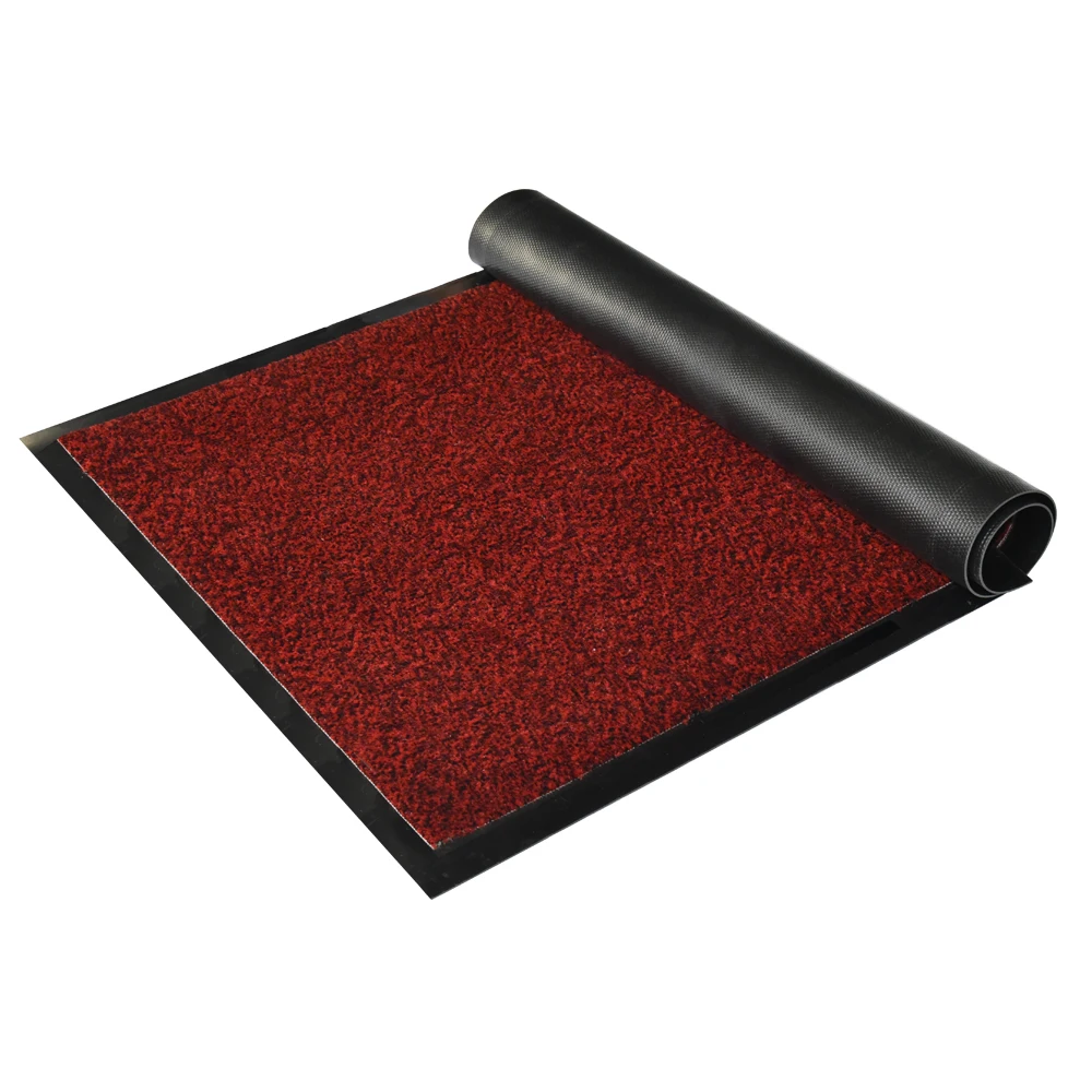 Welcomed   carpets Tufted PP cut pile mat  roll carpet with PVC backing