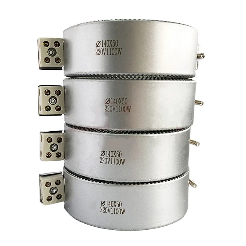 Barrel Heaters Element 120V 240V 380V High Density Plastic Extruder Induction Ceramic Band Heater 130mm