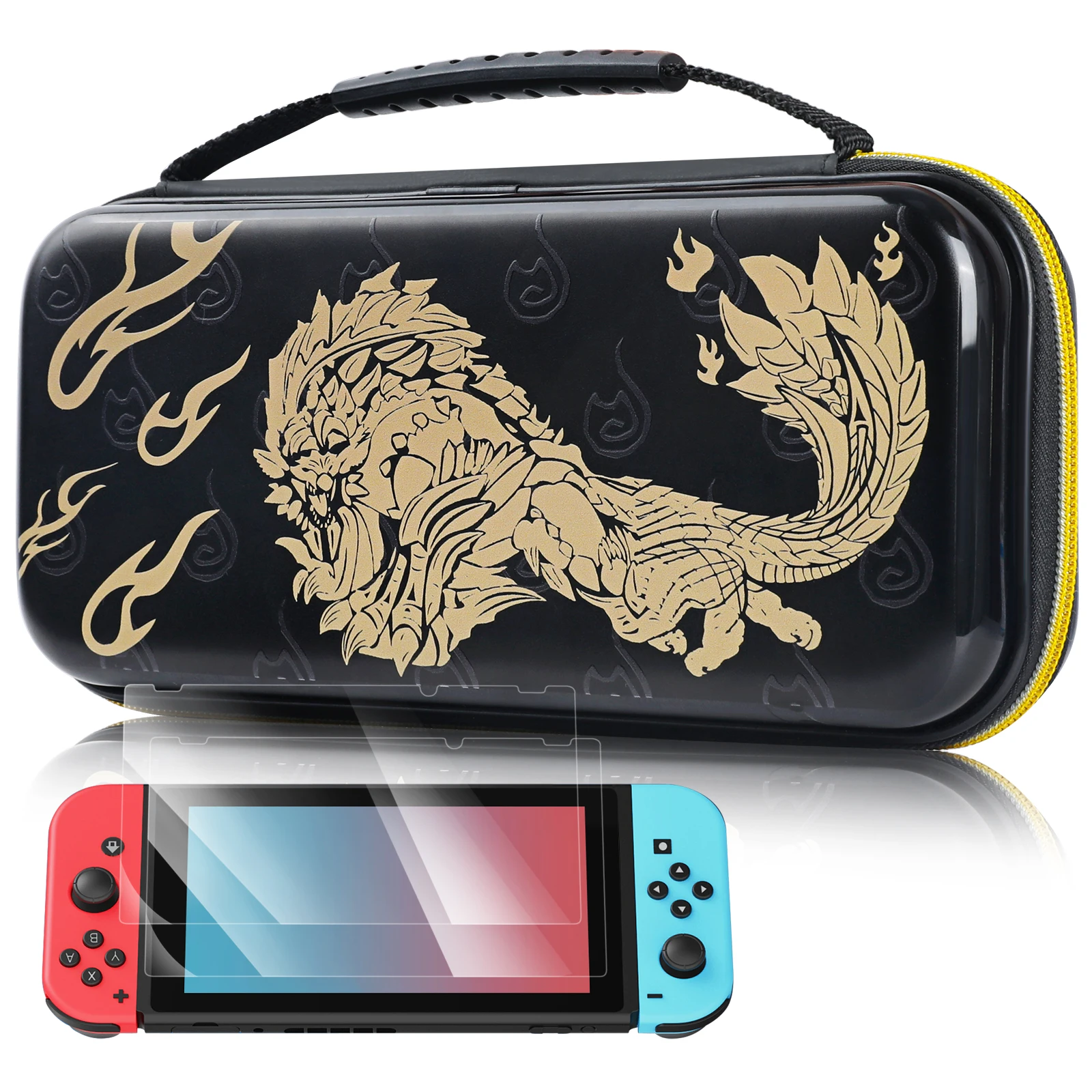 Цветной упаковочный материал OEM EVA Joy Piece Iksnail Размер сумка переключатель NS чехол для Nintendo Switch Bag