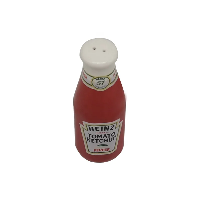 Цветная Керамическая мини-бутылка для специй, керамическая банка для хранения соли и перца
